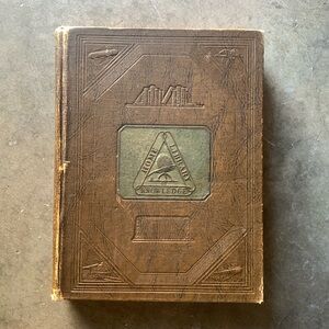 Antique 1922 The Home library of knowledge ( set 2 book ) by Paul .I. Neergaard